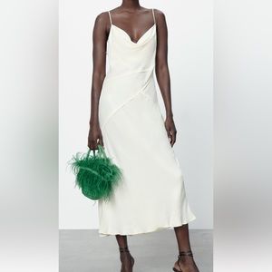 New used, New Satin Lingerie Style Dress. Size M